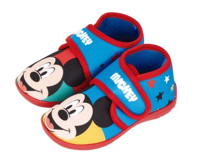 MICKEY MOUSE ЗАТВОРЕНИ ДОМАШНИ ПАНТОФКИ С ГУМЕНА ПОДМЕТКА