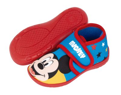 MICKEY MOUSE ЗАТВОРЕНИ ДОМАШНИ ПАНТОФКИ С ГУМЕНА ПОДМЕТКА