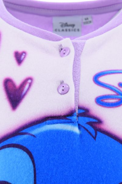 Зимна поларена пижама Disney Lilo and Stitch за момиче