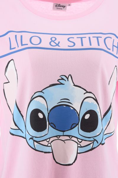 Тениска с къс ръкав Lilo and Stitch