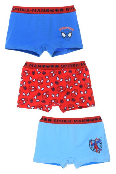 Комплект 3бр. боксери за момче Спайдер мен/Spiderman