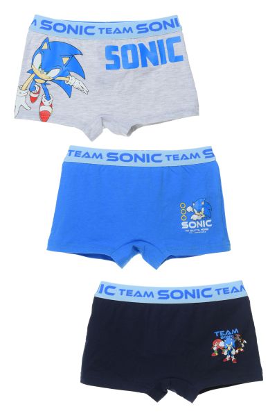 Комплект 3бр. боксери за момче Sonic