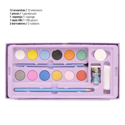 Рисувателен Комплект в куфарче на 3 нива/ Frozen