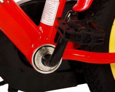 Детски велосипед, Paw Patrol, За Момчета - 14 инча - Червен/Син