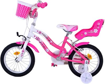 Детски велосипед Volare за Момичета - 14 инча с две ръчни спирачки