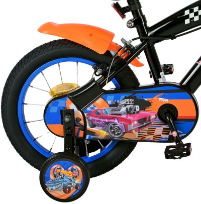Детски велосипед, Hot Wheels,  За Момчета - 14 инча с 2 ръчни спирачки