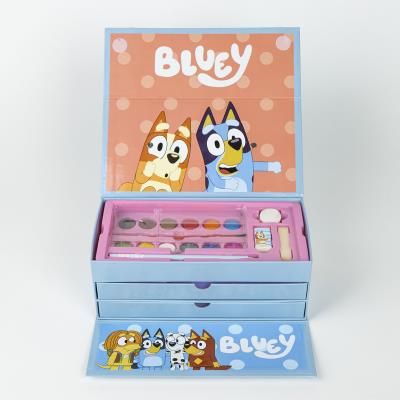 Рисувателен Комплект в куфарче на 3 нива, Bluey