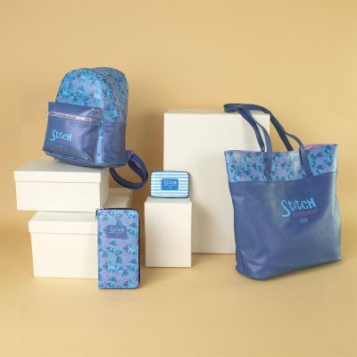 Eжедневна раница от изкуствена кожа, Lilo & Stitch