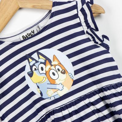 Синя Фантазия- Блуй Рокля от трико