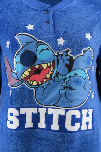 Зимна поларена пижама Disney Lilo and Stitch за момиче
