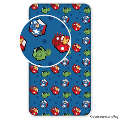 Спално бельо Licensed 140x200+60x80 - Avengers