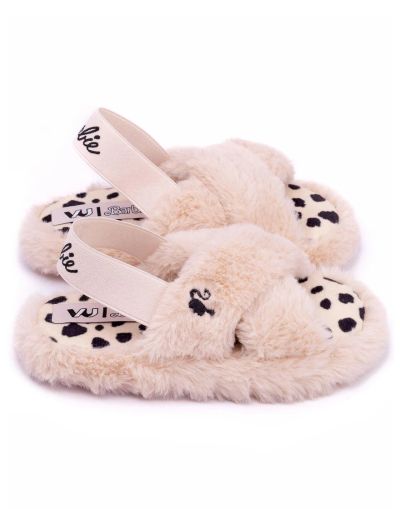 Пантофи с изкуствена кожа за момичета Barbie