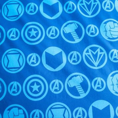 Спално бельо Licensed 140x200+70x90, Avengers,  "Glow in the dark