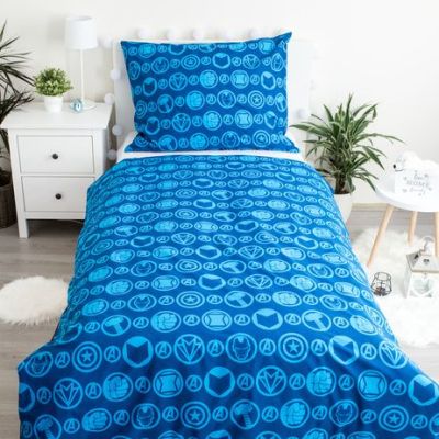 Спално бельо Licensed 140x200+70x90, Avengers,  "Glow in the dark