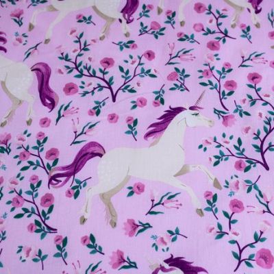 Спално бельо Licensed 140x200+70x90 -Unicorn Flower