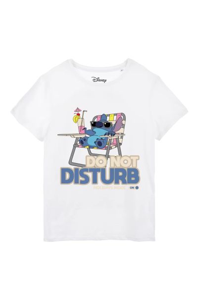 Дамска Тениска Lilo & Stitch -Do not Disturb