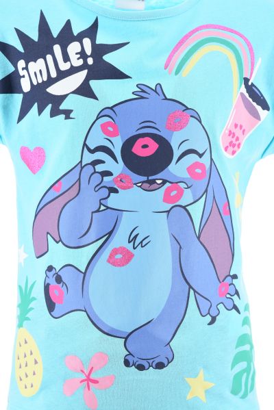 Комплект от 2 части Lilo & Stitch – Тениска и Полa 100% Памук