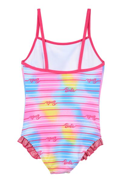 Бански Barbie – 82% Полиестер и 12% Еластан, Лицензиран продукт, с принт на Барби и нейните приятелки