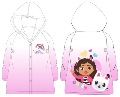 Дъждобран за момиче Gabby's Dollhouse