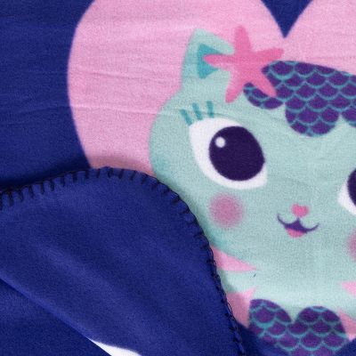 Поларено одеяло + комплект възглавница Gabby's Dollhouse