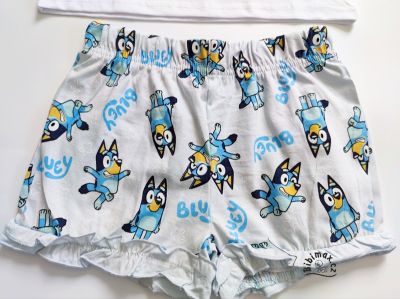 Детска пижама за момиче – бяла, 100% памук, лицензиран дизайн