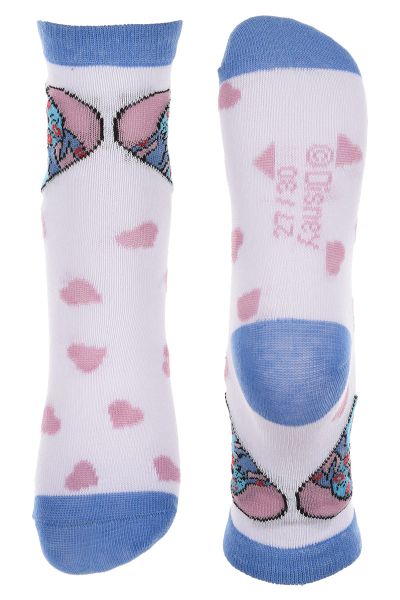 Детски чорапи за момичета – Disney Lilo & Stitch (3 чифта)