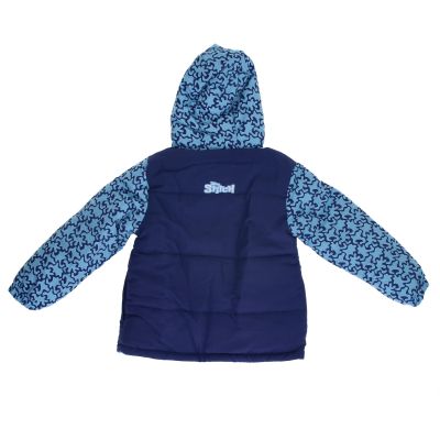 Зимно яке за момче "Lilo & Stitch" – дебело, синьо и супер удобно