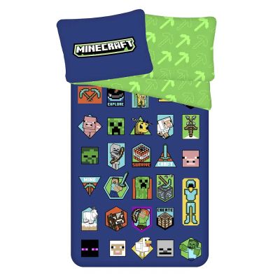 Спално бельо Minecraft
