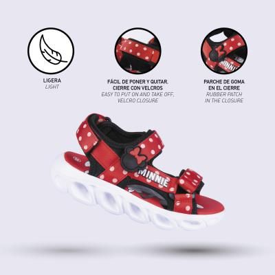 Детски сандали CERDA Minnie Mouse – леки, удобни и с велкро | Disney лиценз