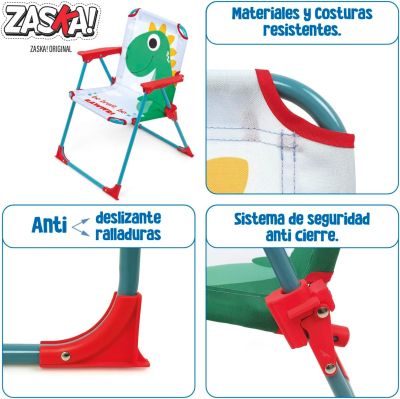 Сгъваем стол с подлакътници – Dino  (38 x 32 x 53 см)