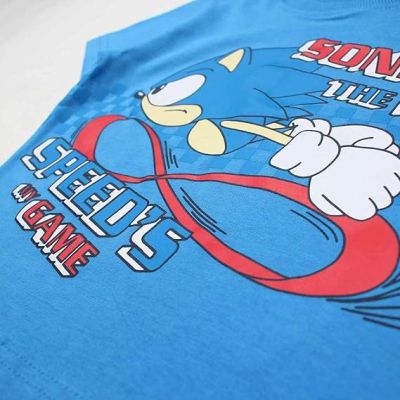 Лятна детска пижама „Sonic“ от две части – 100% памук