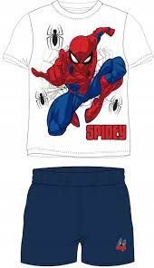 Лятна детска пижама „Spiderman“ от две части – 100% памук