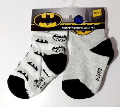 Бебешки чорапи Batman – 2 броя в комплект