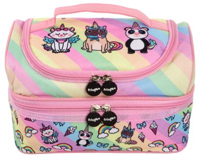 Многокомпонентна Детска Чанта за Обяд Fringoo с еднорози