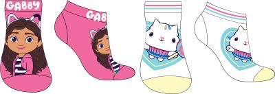 ЧОРАПИ ЗА МОМИЧЕ Gabby's Dollhouse 2 бр