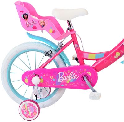  Детски велосипед с помощни колела Barbie (16 инча)