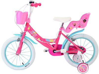  Детски велосипед с помощни колела Barbie (16 инча)
