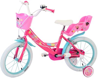  Детски велосипед с помощни колела Barbie (16 инча)