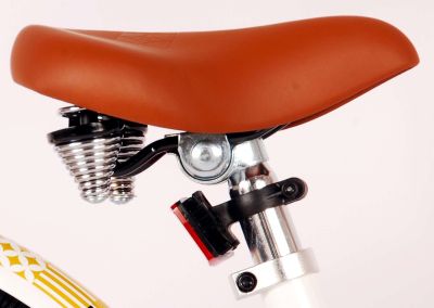 Детски велосипед, Volare, Miracle Cruiser 18 инча, За момичета, Бял, Prime Collection