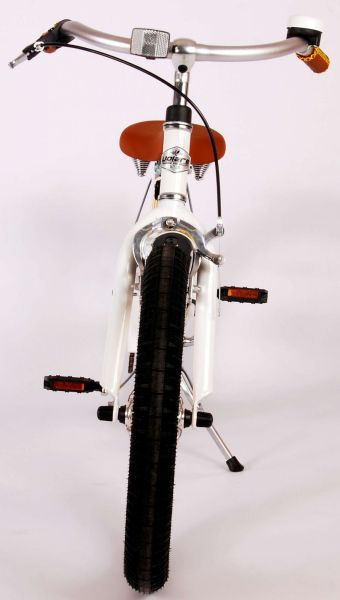 Детски велосипед, Volare, Miracle Cruiser 18 инча, За момичета, Бял, Prime Collection