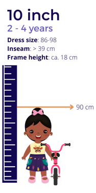 Детски велосипед Volare Lovely - за момичета - 12 инча - розово-бял - с две ръчни спирачки