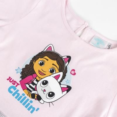  Детска рокля Gabby’s Dollhouse – Розова магия с Габи и Пенди!