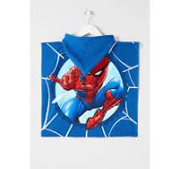 Пончо за баня - Marvel - Spiderman- 100% микрофибър - 100 x 50 cm
