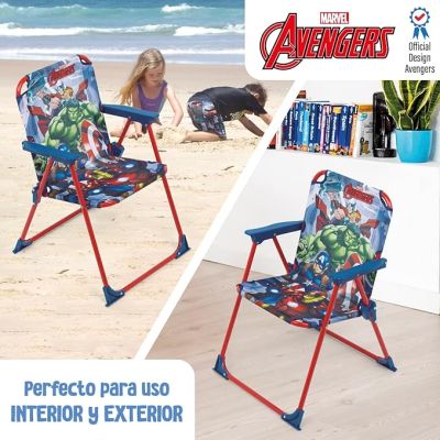Сгъваем стол с подлакътници , Avengers,  (38 x 32 x 53 см)