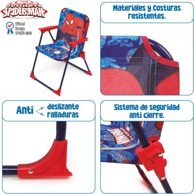 Сгъваем стол с подлакътници , Avengers,  (38 x 32 x 53 см)