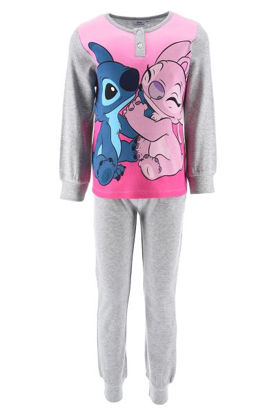 Детска пижама с дълъг ръкав Lilo & Stitch | Официален продукт Disney + подаръчна кутия
