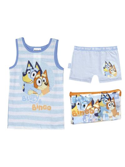  Детско бельо Bluey – комплект с тоалетен несесер