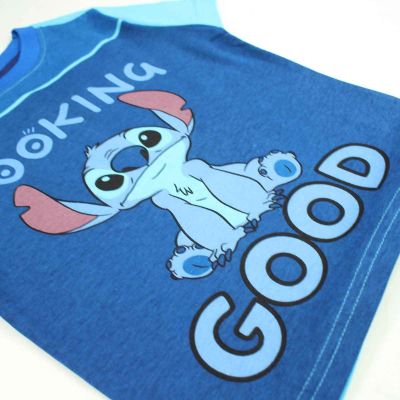 Лятна пижама за момче "Лило и Стич" – синя