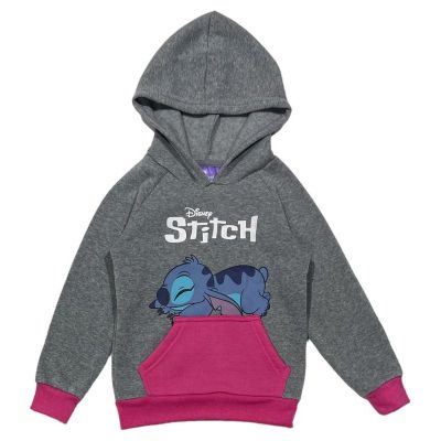 Детски суичър с качулка Stitch