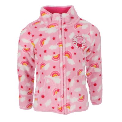  Детско поларено яке с мотива на Пепа Пиг за момичета